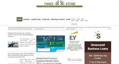 Desktop Screenshot of financeattitude.com